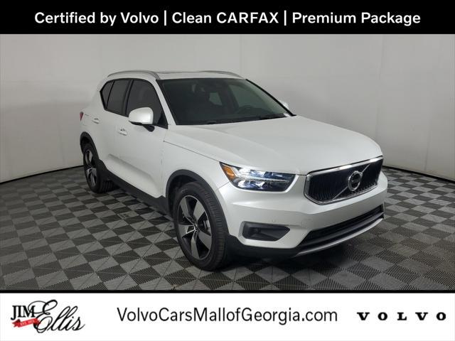 used 2021 Volvo XC40 car, priced at $30,500