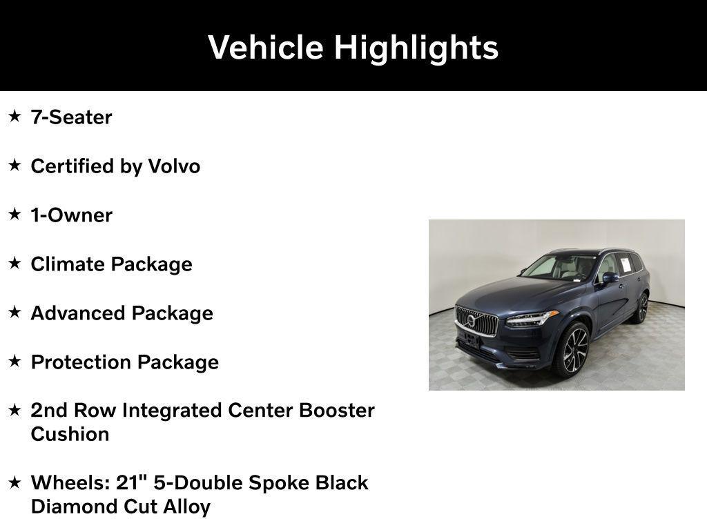 used 2022 Volvo XC90 car, priced at $34,177