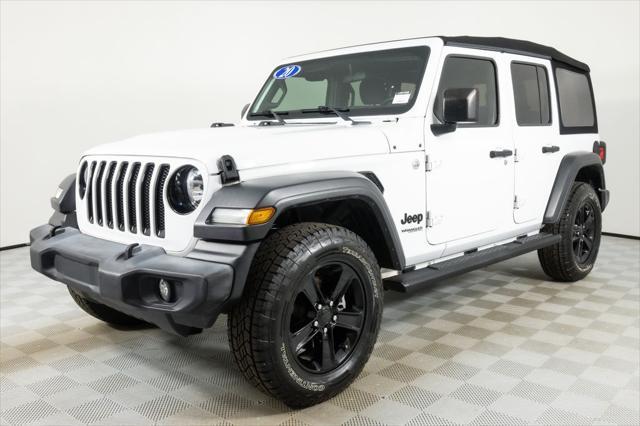used 2020 Jeep Wrangler Unlimited car, priced at $25,499