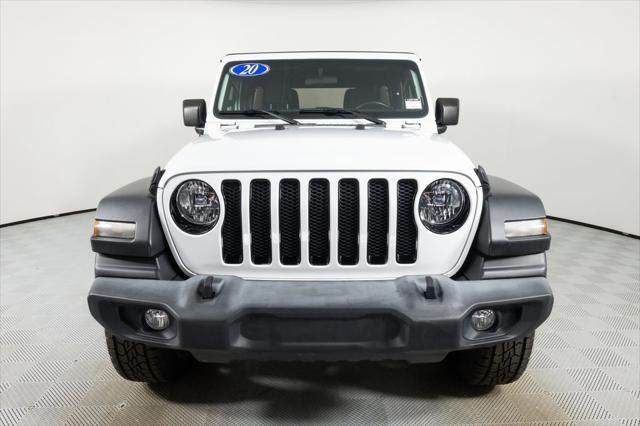 used 2020 Jeep Wrangler Unlimited car, priced at $25,499