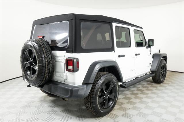 used 2020 Jeep Wrangler Unlimited car, priced at $25,499