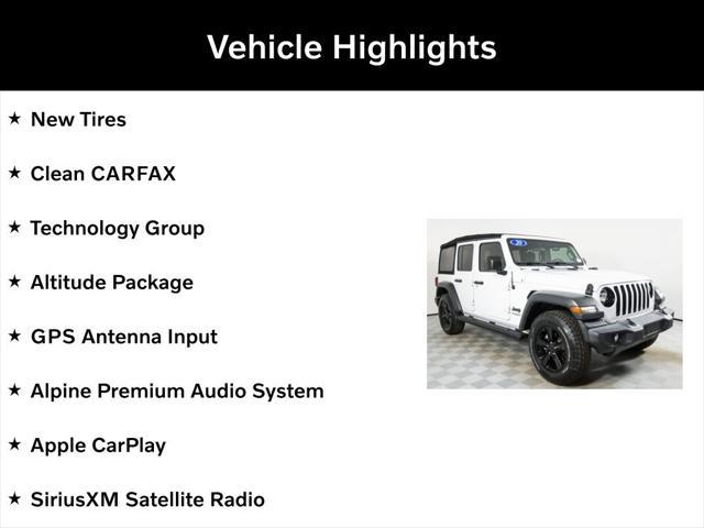 used 2020 Jeep Wrangler Unlimited car, priced at $25,499