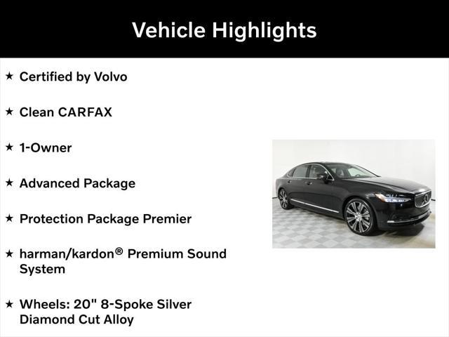 used 2022 Volvo S90 car, priced at $40,000