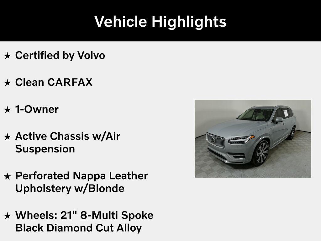 used 2024 Volvo XC90 Recharge Plug-In Hybrid car, priced at $50,759