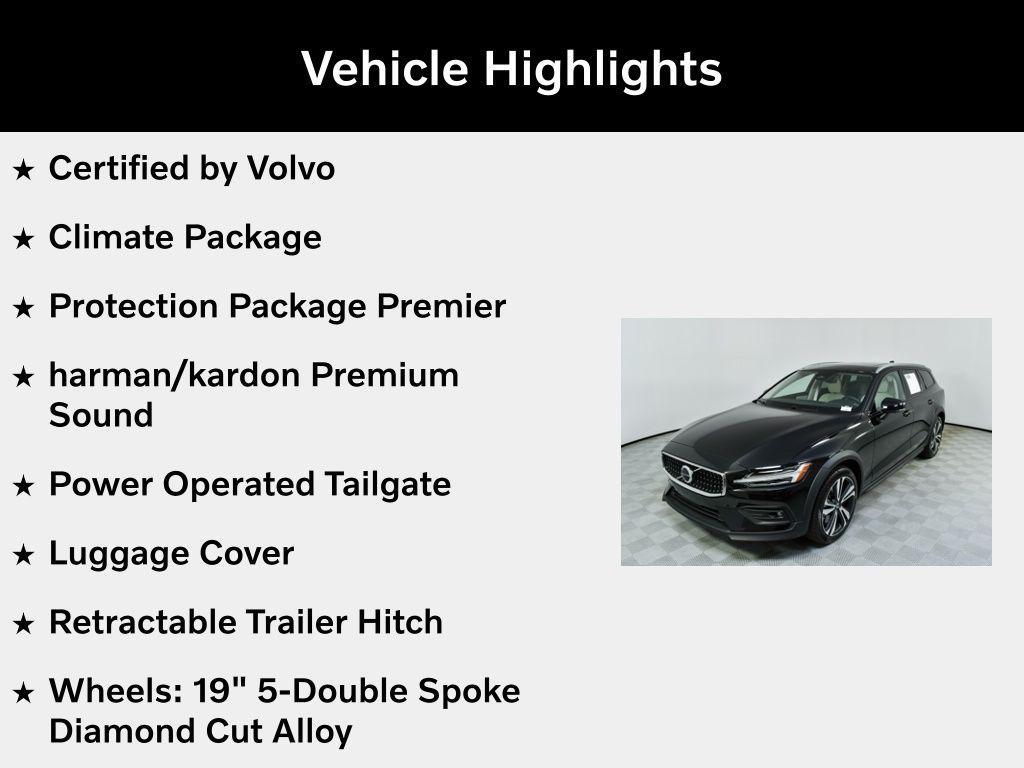 used 2024 Volvo V60 Cross Country car, priced at $40,954