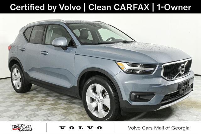 used 2022 Volvo XC40 car, priced at $24,700
