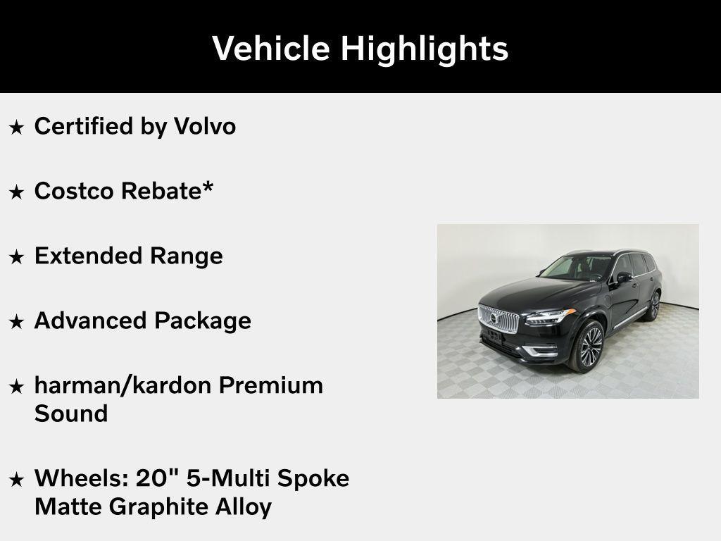 used 2022 Volvo XC90 Recharge Plug-In Hybrid car, priced at $42,876