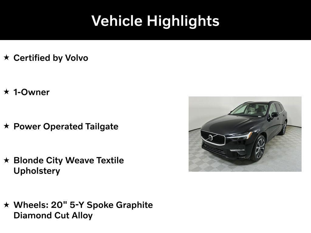 used 2022 Volvo XC60 car, priced at $31,648