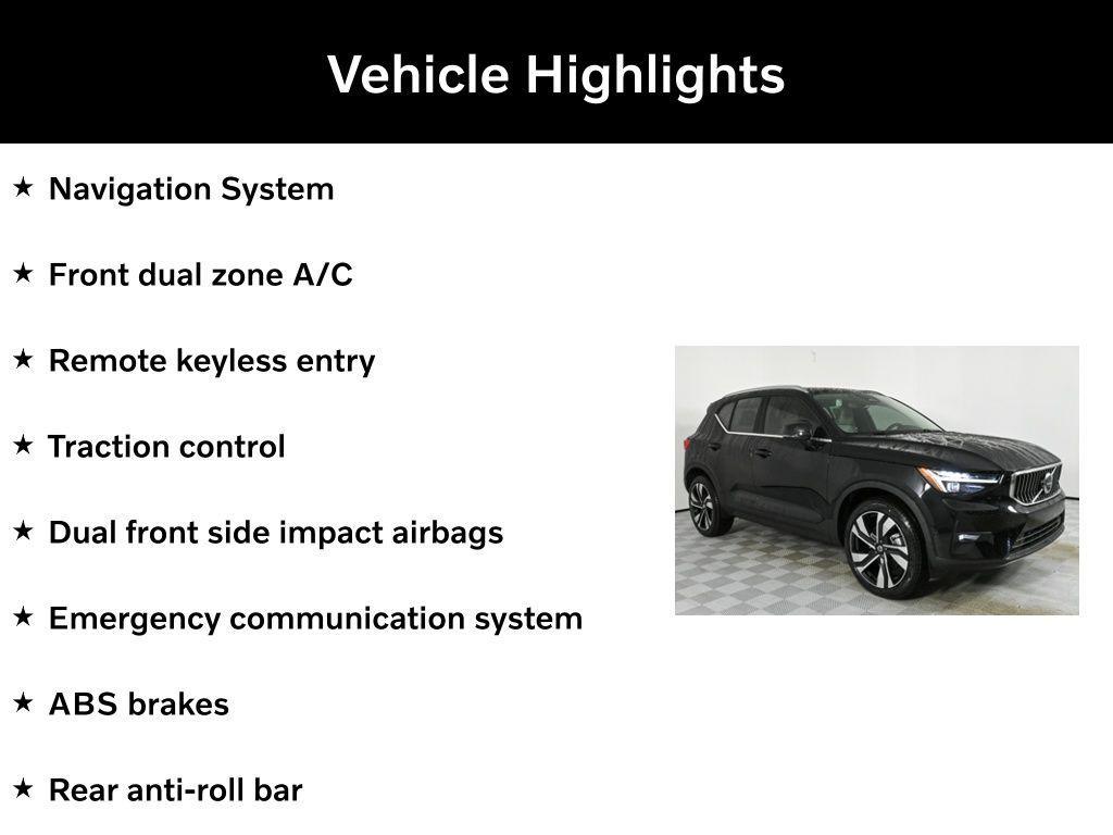 new 2025 Volvo XC40 car, priced at $45,900