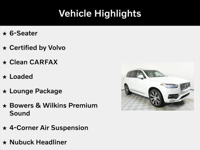 used 2023 Volvo XC90 car, priced at $58,500
