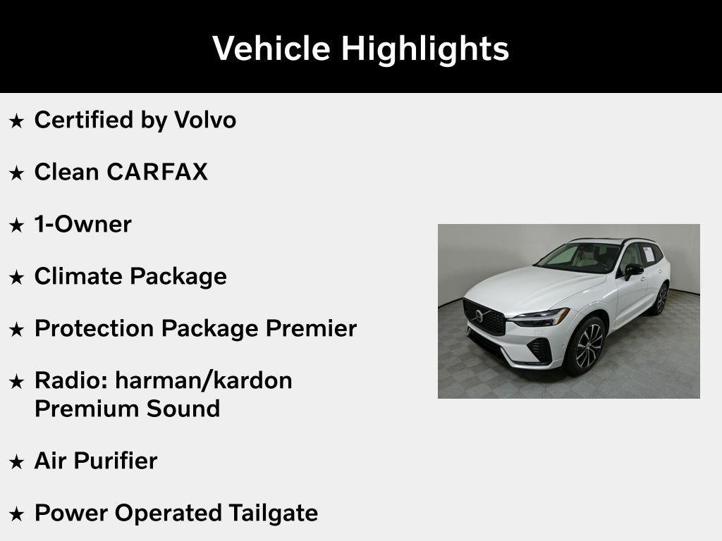 used 2023 Volvo XC60 car, priced at $34,962