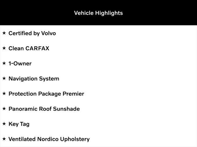 used 2025 Volvo EX90 car, priced at $65,900