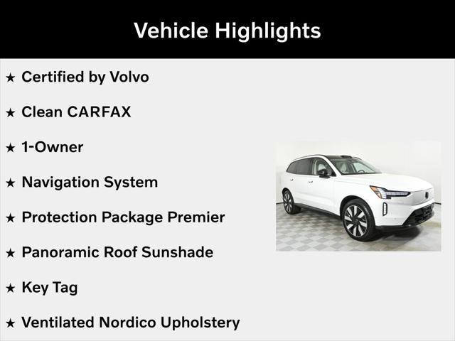 used 2025 Volvo EX90 car, priced at $76,900