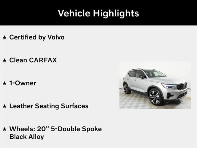 used 2025 Volvo XC40 car, priced at $37,999