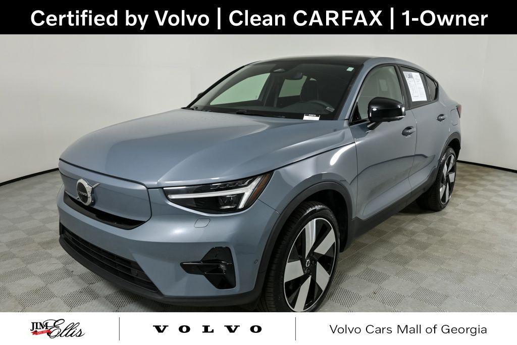 used 2023 Volvo C40 Recharge Pure Electric car, priced at $26,929