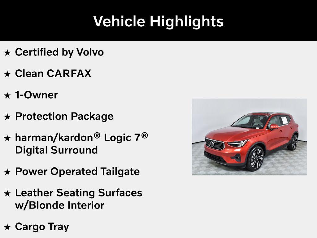 used 2024 Volvo XC40 car, priced at $32,570
