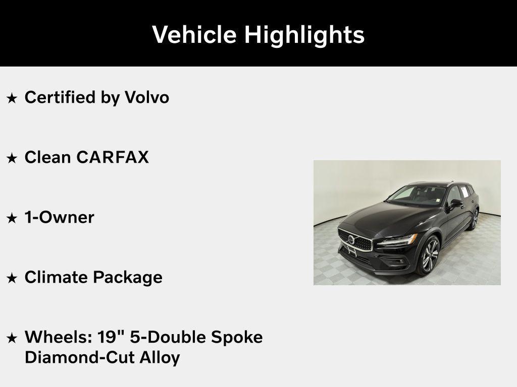 used 2025 Volvo V60 Cross Country car, priced at $37,435