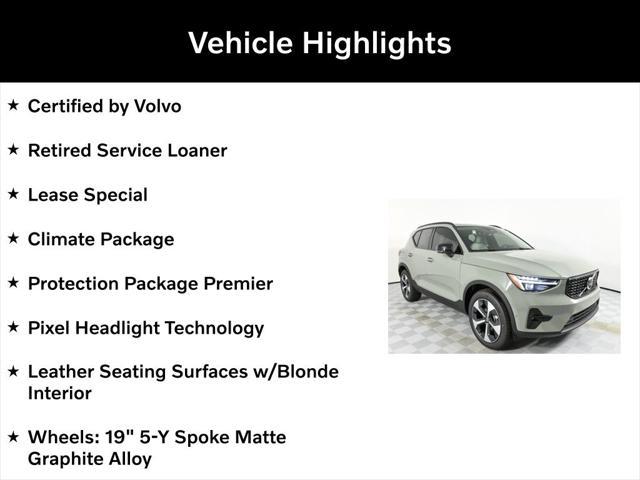 used 2025 Volvo XC40 car, priced at $43,500