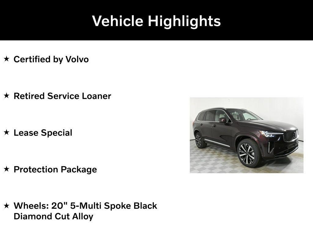 used 2025 Volvo XC90 car, priced at $53,361