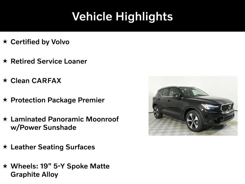 used 2025 Volvo XC40 car, priced at $34,341