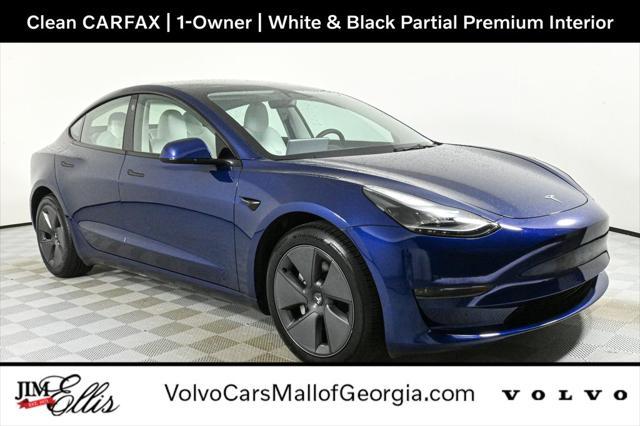 used 2023 Tesla Model 3 car, priced at $29,500