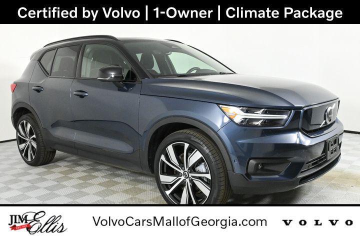 used 2022 Volvo XC40 Recharge Pure Electric car, priced at $28,900