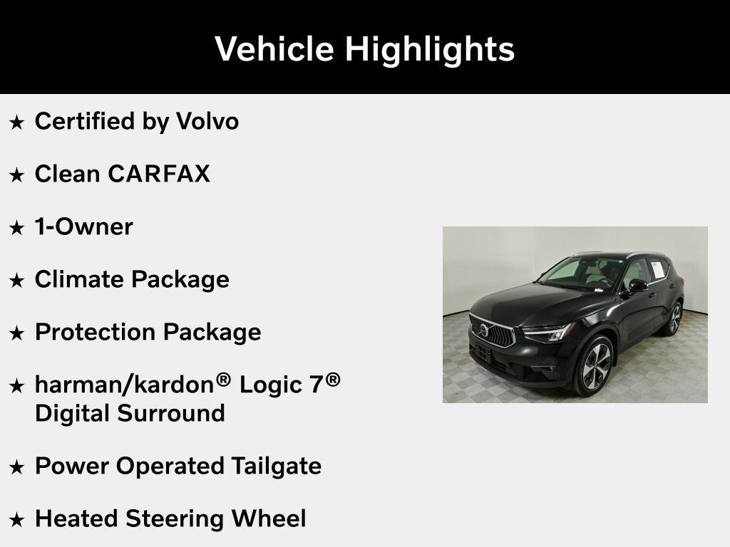used 2024 Volvo XC40 car, priced at $34,680