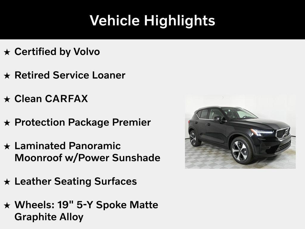 used 2025 Volvo XC40 car, priced at $33,774