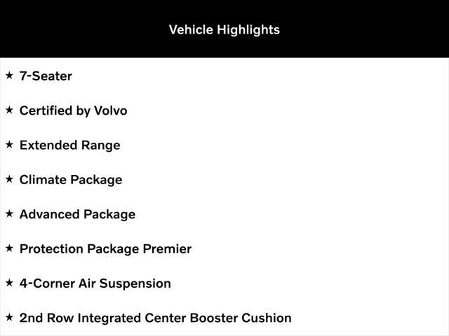 used 2022 Volvo XC90 Recharge Plug-In Hybrid car, priced at $43,500