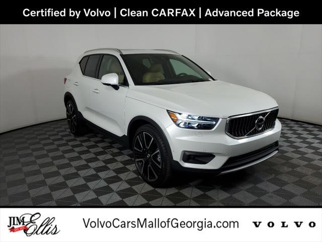 used 2021 Volvo XC40 car, priced at $33,300