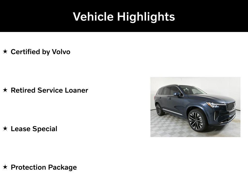 used 2025 Volvo XC90 Plug-In Hybrid car, priced at $74,365