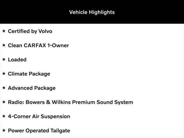 used 2022 Volvo XC60 car, priced at $33,500