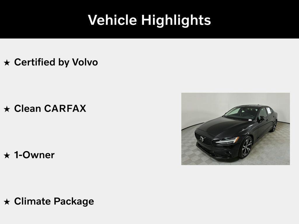 used 2025 Volvo S60 car, priced at $29,995
