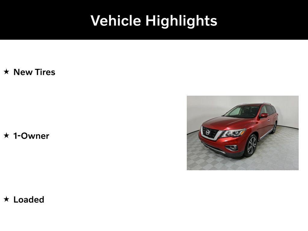 used 2017 Nissan Pathfinder car, priced at $16,943