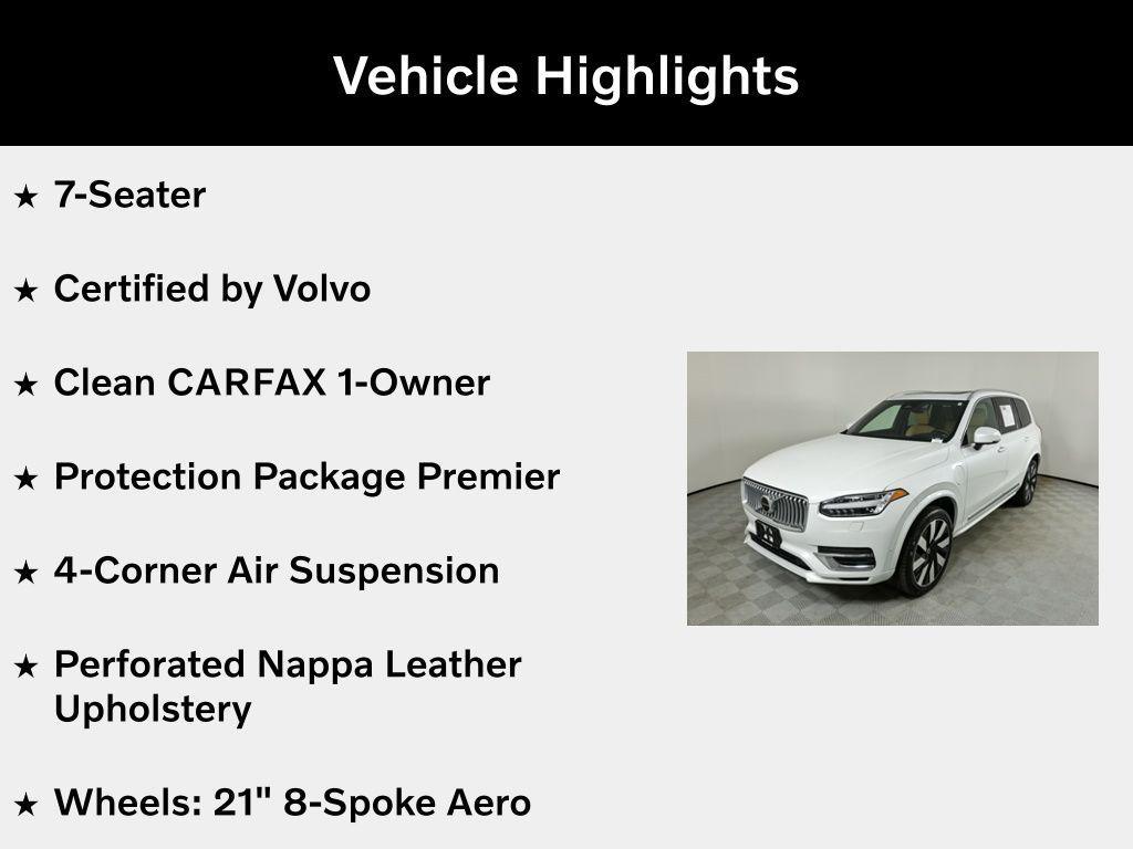 used 2023 Volvo XC90 Recharge Plug-In Hybrid car, priced at $50,830