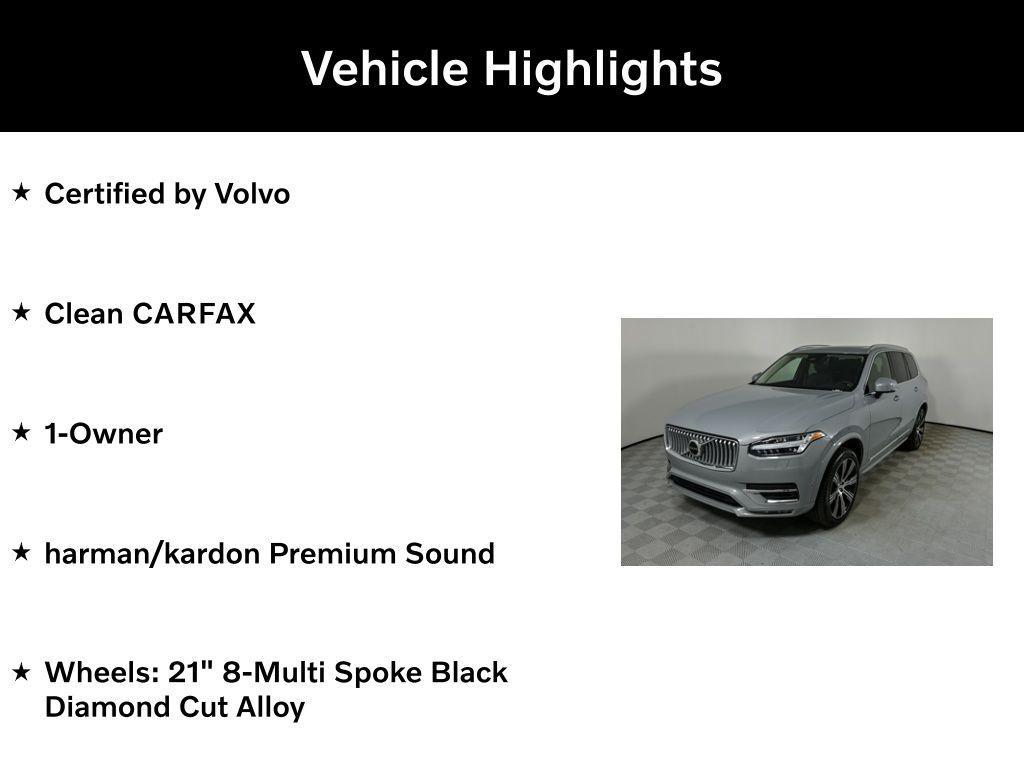 used 2024 Volvo XC90 car, priced at $46,172