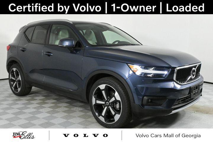 used 2022 Volvo XC40 car, priced at $26,200