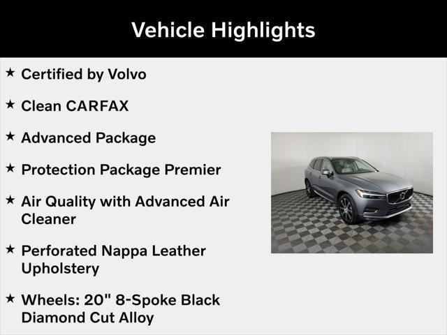 used 2021 Volvo XC60 car, priced at $34,200