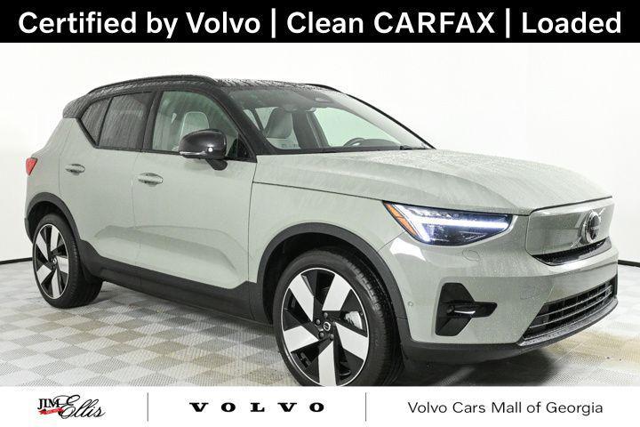 used 2024 Volvo XC40 Recharge Pure Electric car, priced at $47,500