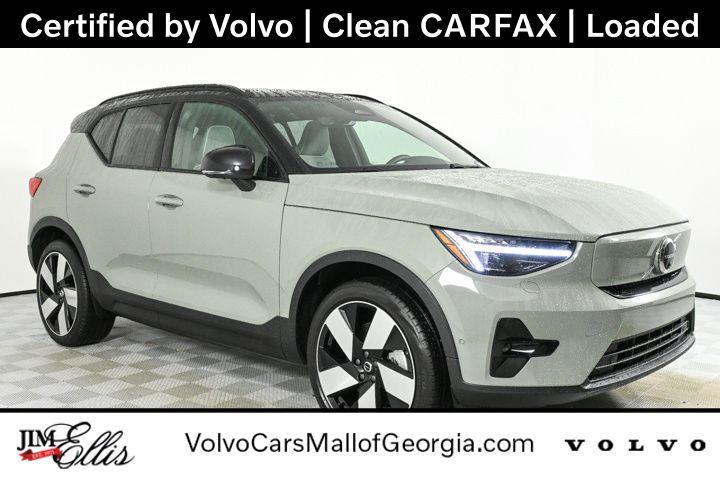 used 2024 Volvo XC40 Recharge Pure Electric car, priced at $47,500