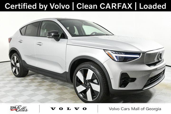 used 2024 Volvo C40 Recharge Pure Electric car, priced at $44,000