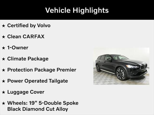 used 2024 Volvo V60 Cross Country car, priced at $48,900