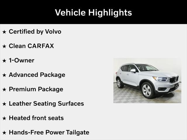 used 2022 Volvo XC40 car, priced at $26,200