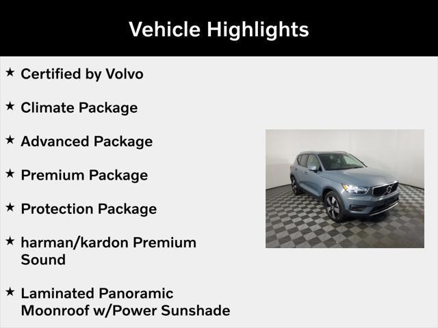 used 2021 Volvo XC40 car, priced at $33,000
