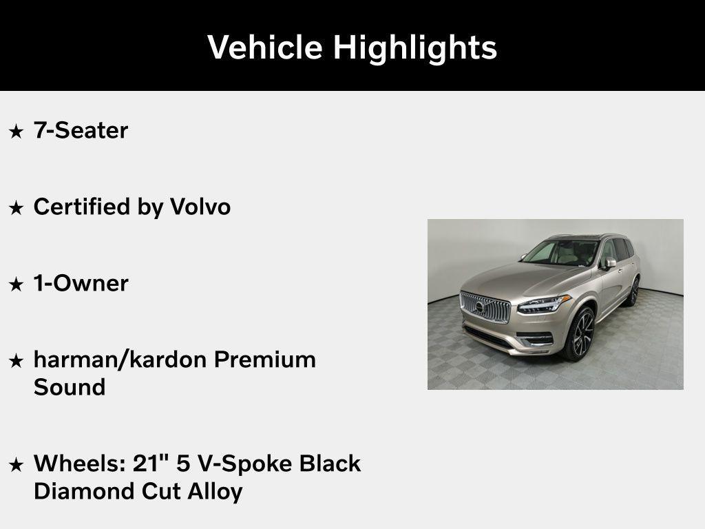 used 2024 Volvo XC90 car, priced at $45,539