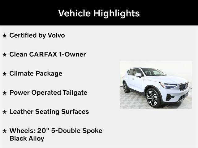 used 2024 Volvo XC40 car, priced at $37,900