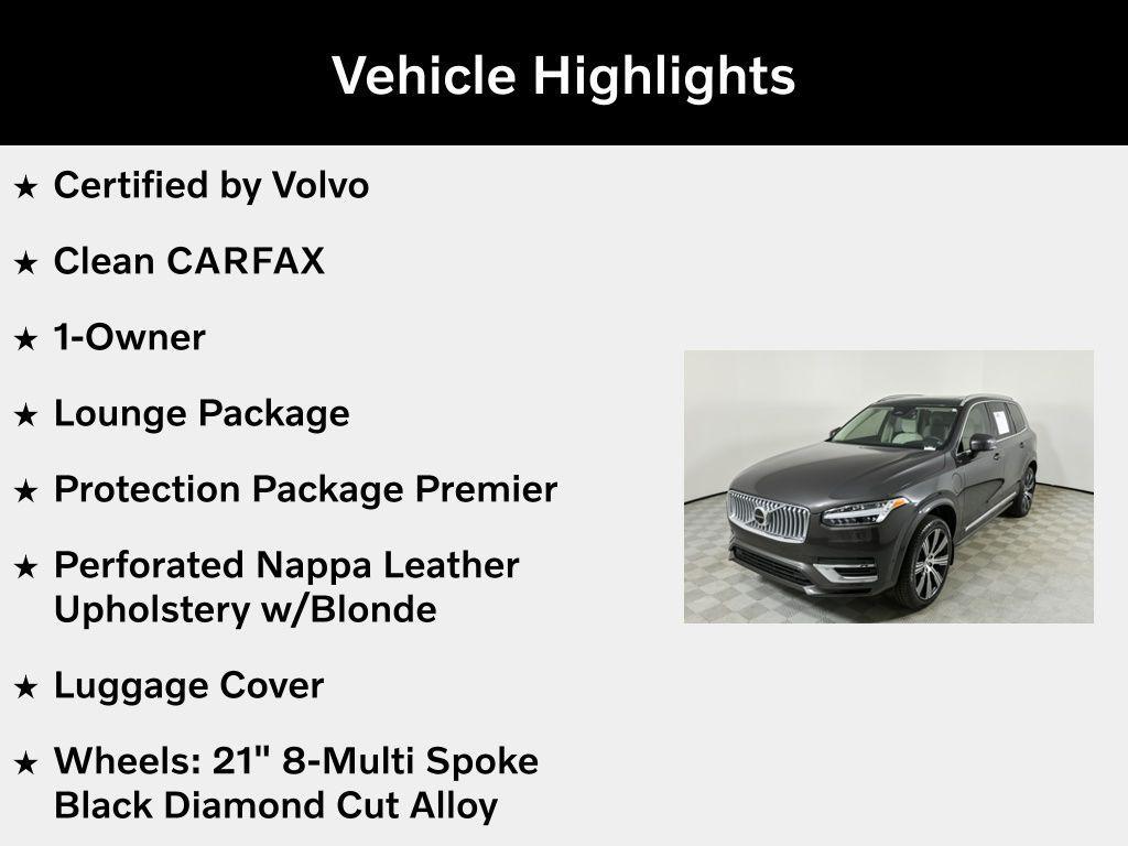 used 2024 Volvo XC90 Recharge Plug-In Hybrid car, priced at $54,842