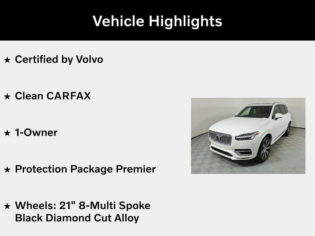 used 2024 Volvo XC90 car, priced at $47,903