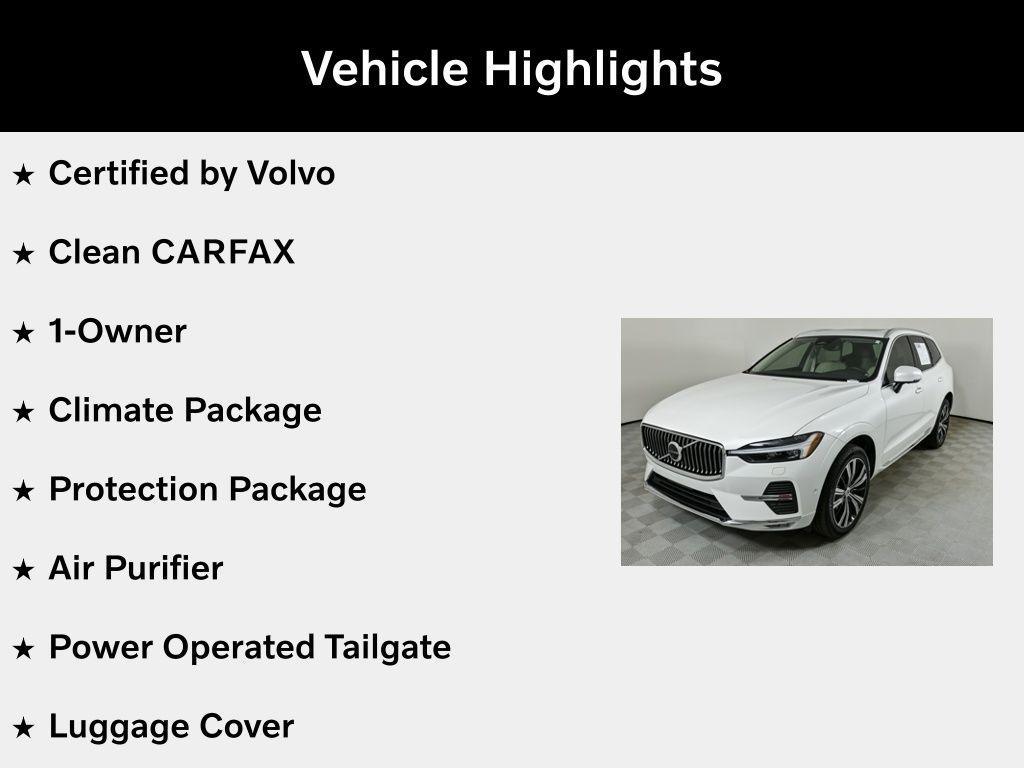 used 2023 Volvo XC60 car, priced at $37,120