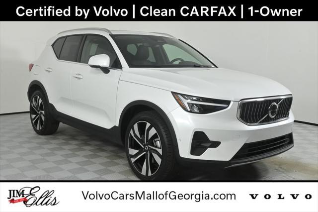used 2025 Volvo XC40 car, priced at $38,200